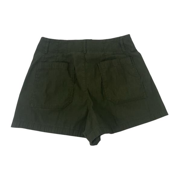 Maeve By Anthropologie Shorts Womens 31 The Colette Army Green - Picture 4 of 9